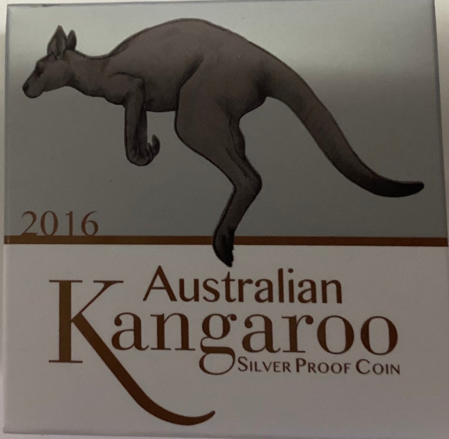 2016 Australian Kangaroo - 1/4oz Silver Proof Coin - Perth Mint -