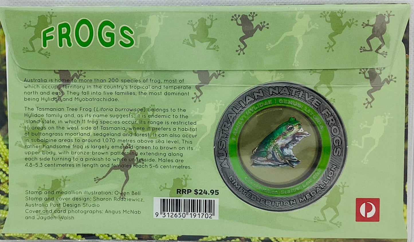 2018 PNC MEDALLION NATIVE FROGS LIMITED EDITION 0875 / 3300 #M2961