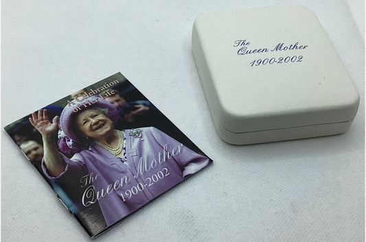 2002 The Queen Mother A celebration of her life 2002 $5 coin SILVER Proof