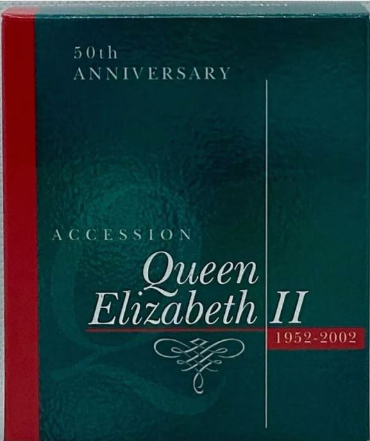 2002 RAM Queen Elizabeth II - Accession - 50th Anniversary - 99.9% Silver Proof