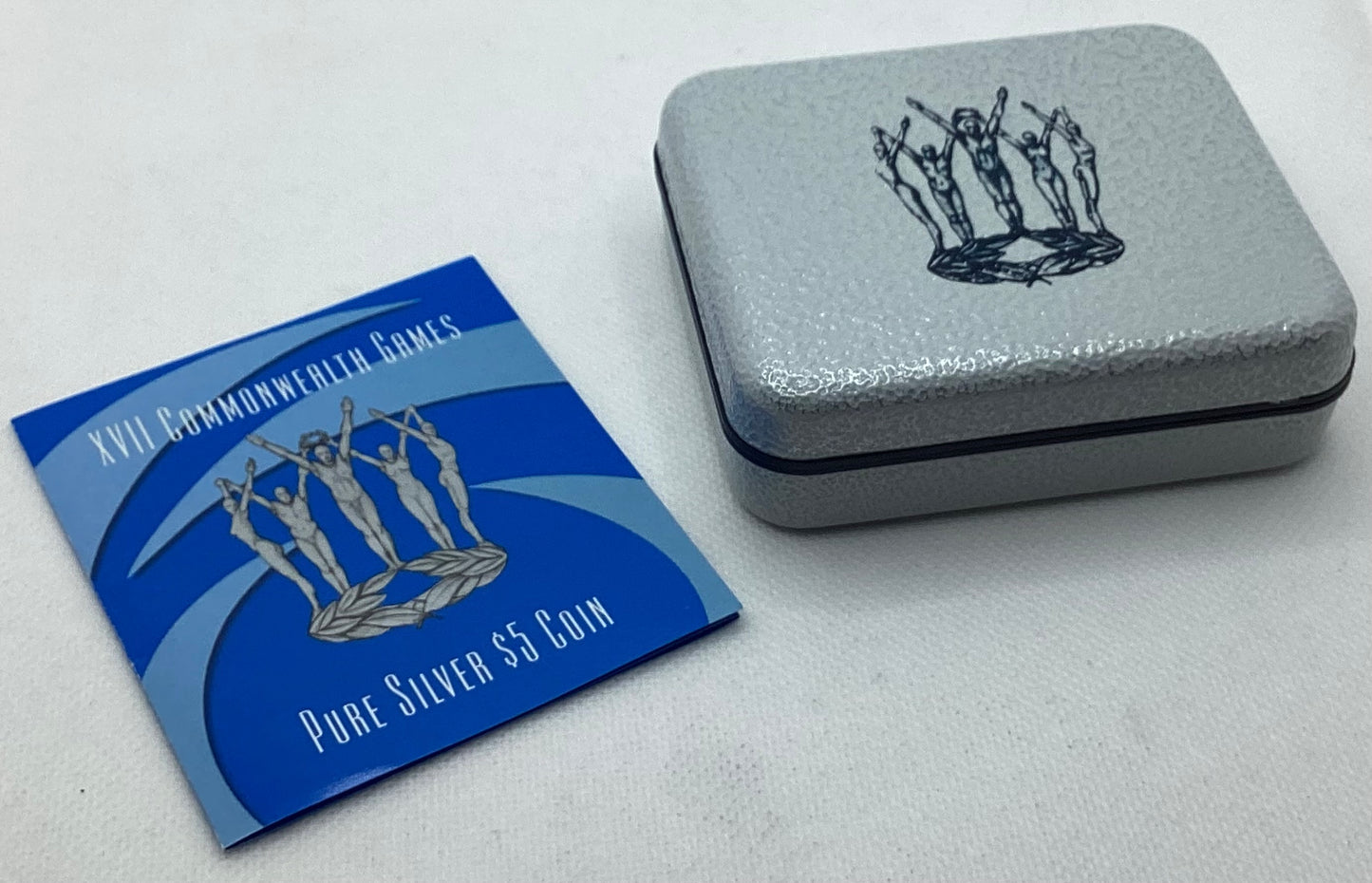 2002 XVII Commonwealth Games $5 999 Pure Silver Coin - RAM - 36.31g