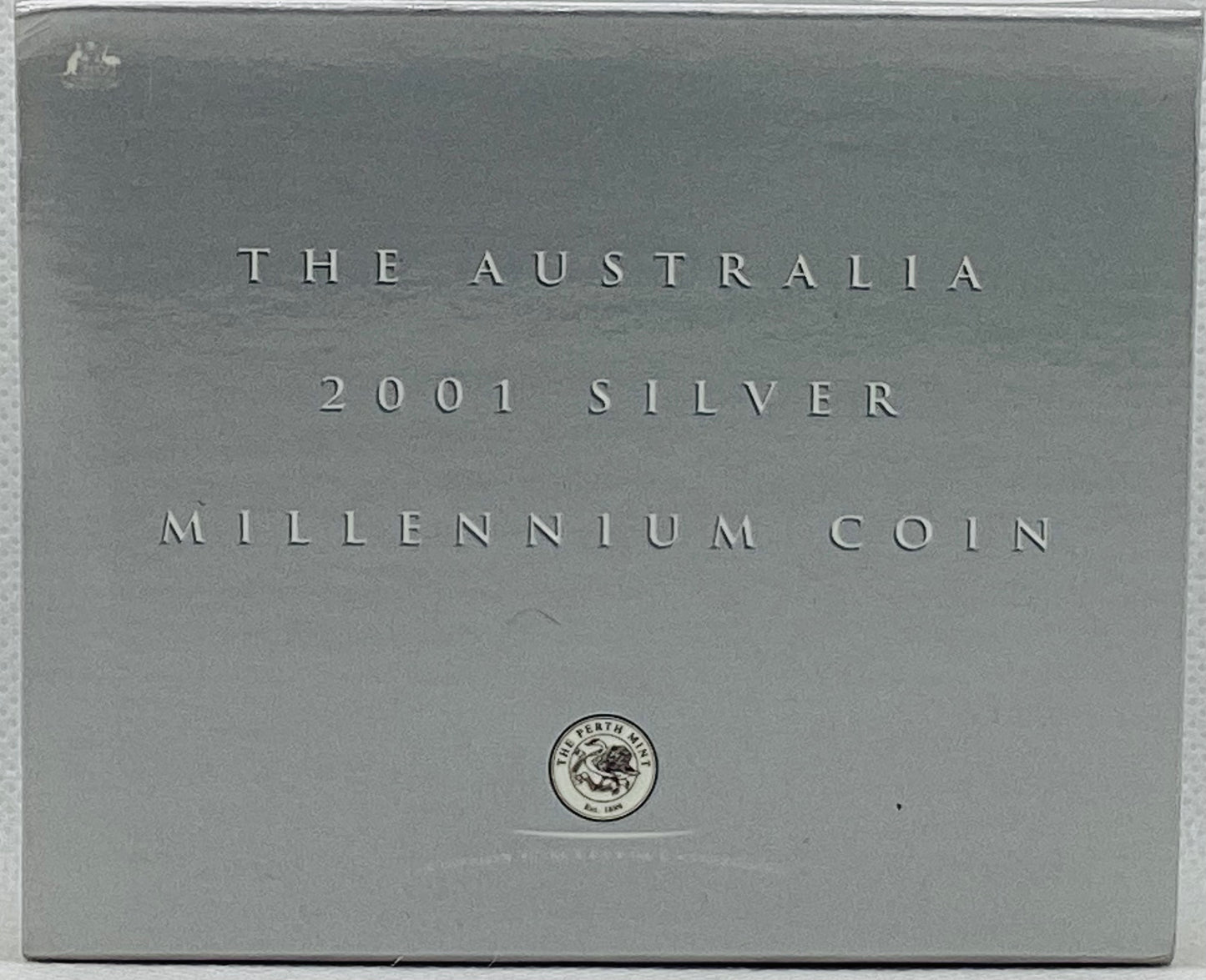 2001 Australian Millennium Cleopatra’s Needle 1 oz Silver Coloured Coin